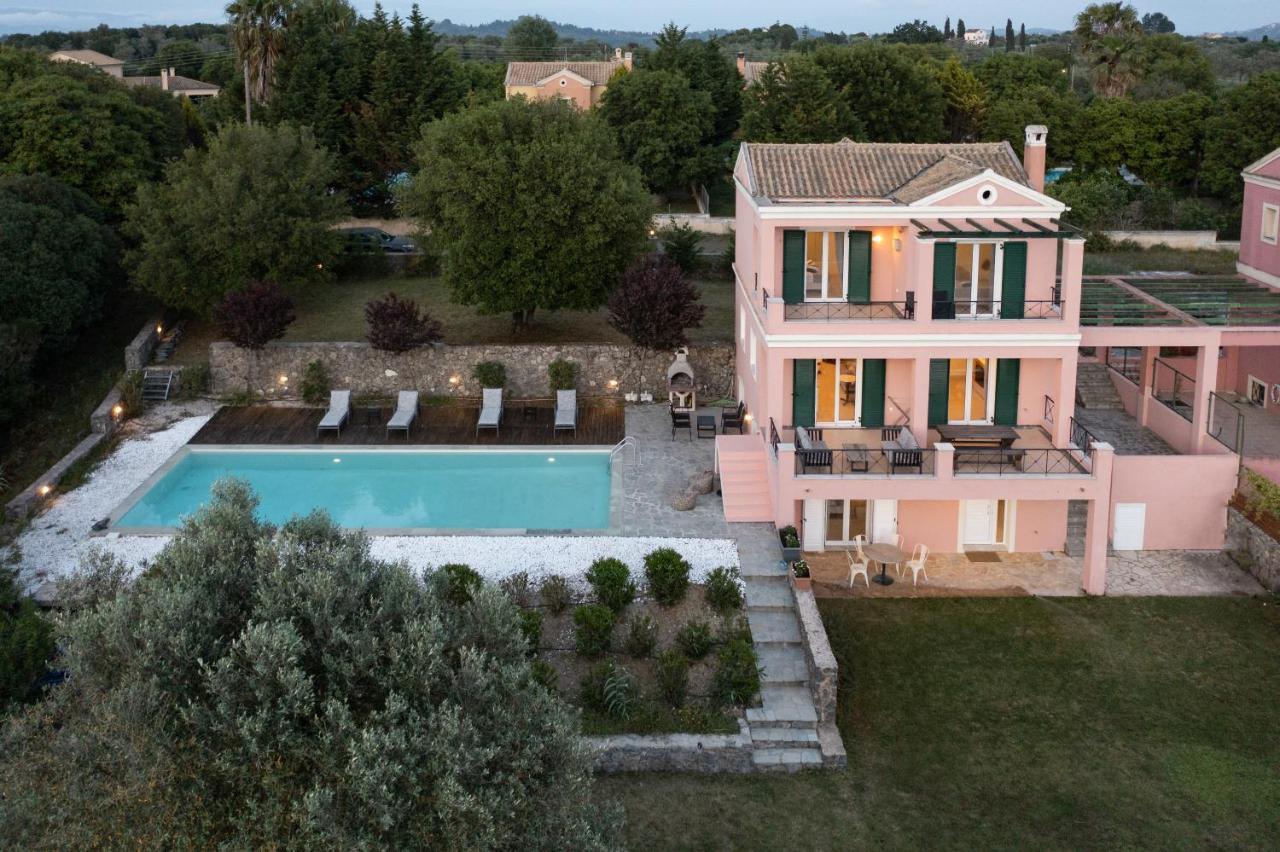 Luxury Villa Perla Ágios Ioánnis Esterno foto