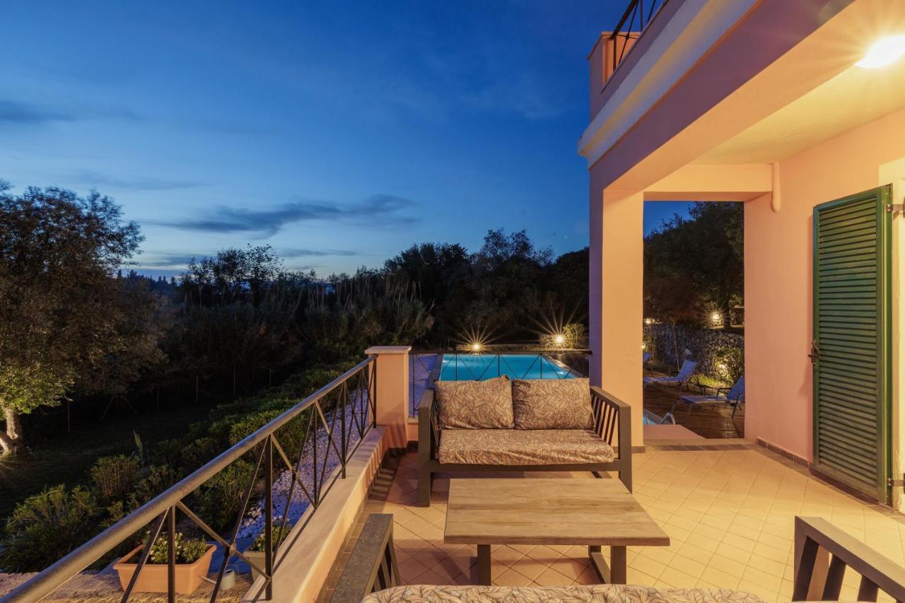 Luxury Villa Perla Ágios Ioánnis Esterno foto