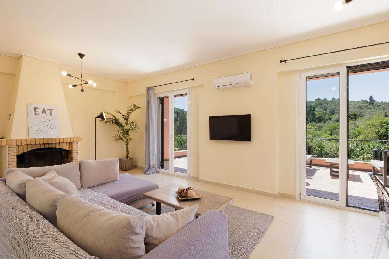 Luxury Villa Perla Ágios Ioánnis Esterno foto