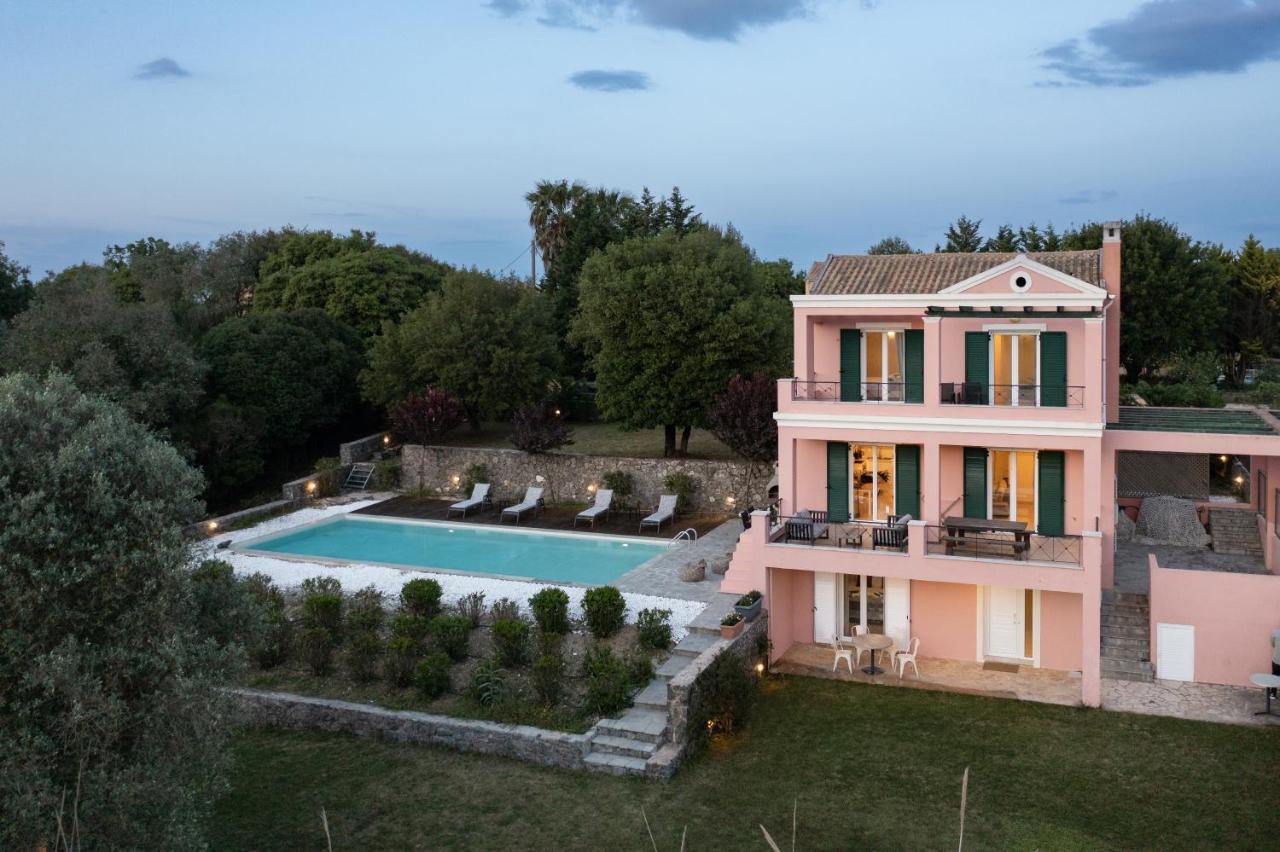 Luxury Villa Perla Ágios Ioánnis Esterno foto