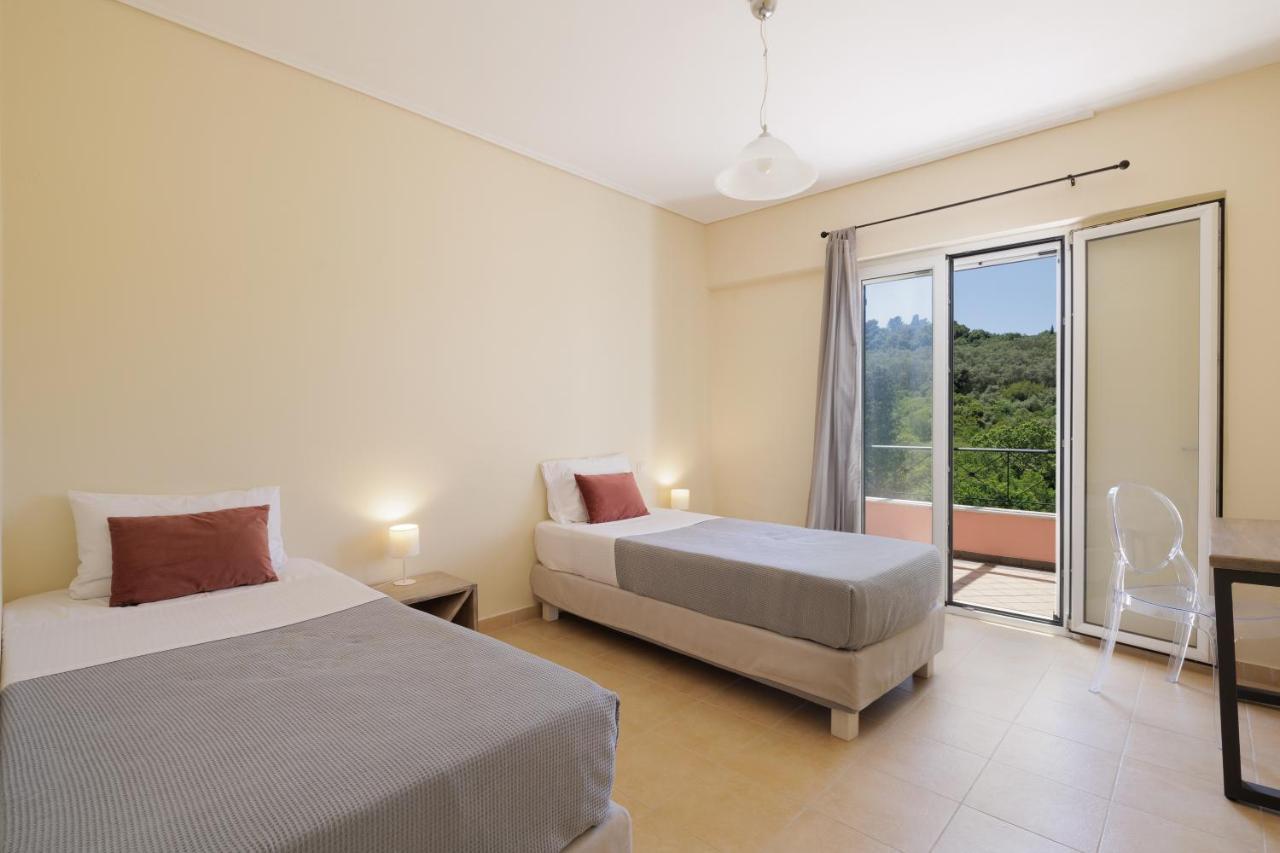 Luxury Villa Perla Ágios Ioánnis Esterno foto
