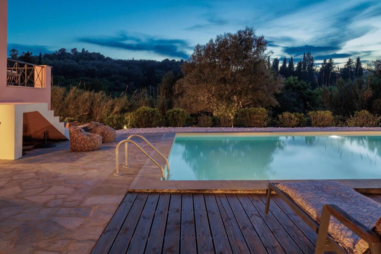 Luxury Villa Perla Ágios Ioánnis Esterno foto