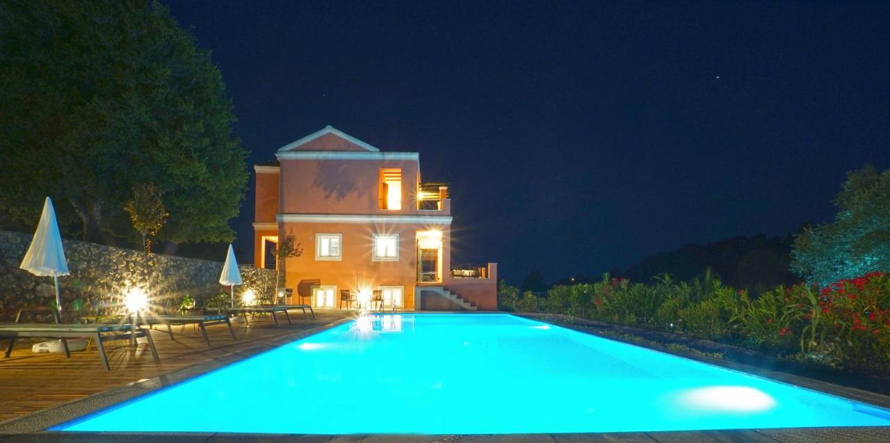 Luxury Villa Perla Ágios Ioánnis Esterno foto