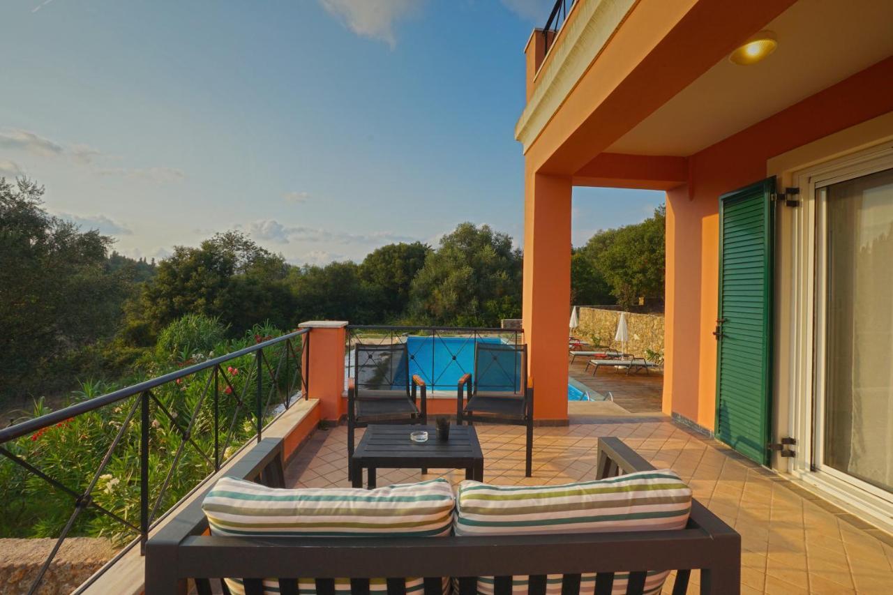 Luxury Villa Perla Ágios Ioánnis Esterno foto